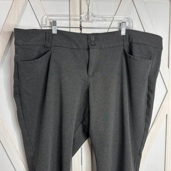 Torrid Trouser Boot Studio Luxe Ponte Mid-Rise Pant - Picture 6 of 9